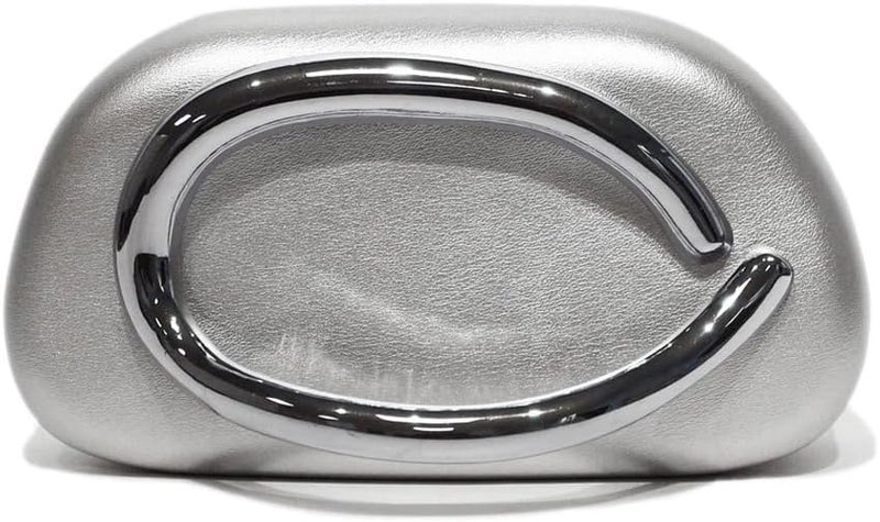 CUXVA Acrylic Clutch Purse for Women Classic Round Acrylic Evening Handbag Vintage Metal Handlebars Bag for Wedding Party Prom - Image 1